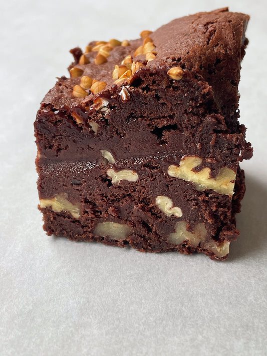 Fudgy Buckwheat Brownie