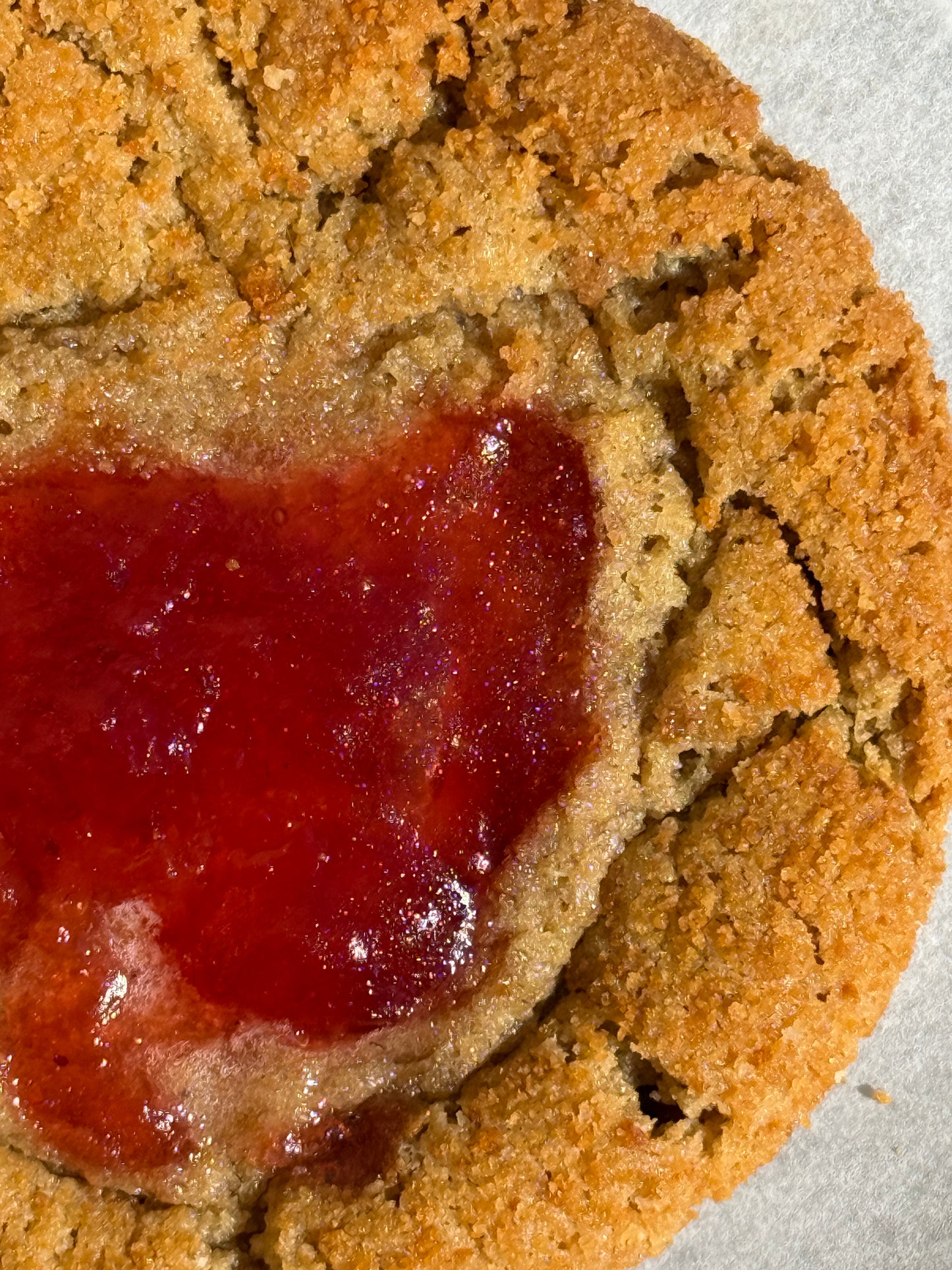 PBJ Toast Crumb