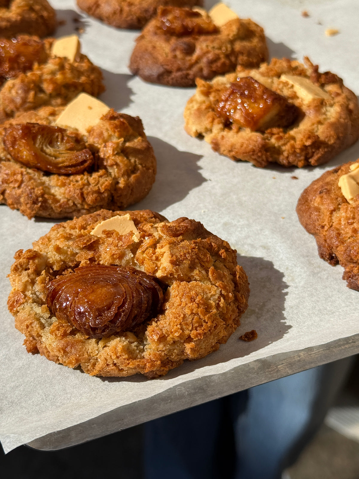 honey buttered croissant cookie